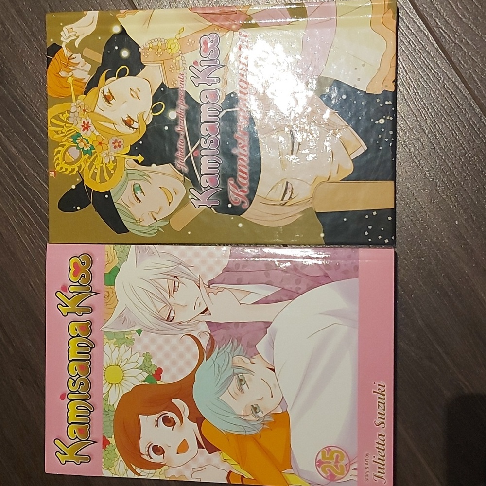 Kamisama Kiss vol 25 limited edition and Kamistravaganza art book